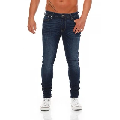 Image of Jack &amp; Jones Men&#039;s Jeans, Blue Denim, 33W / 30L