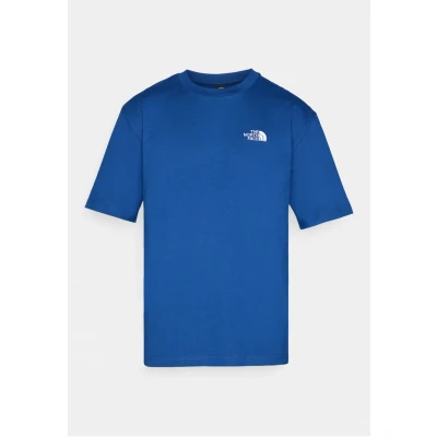 Image of The North Face Essential Oversize TEE Basic Tshirt, Men&#039;s, Size: Small, Estate blue