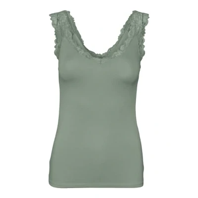 Image of Vero Moda Vmrosa TOP Top, Women&#039;s, Size: XS, Hedge green