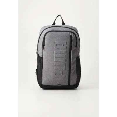 Image of Puma heather Backpack Unisex Rucksack, Size: One Size, Medium gray