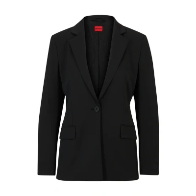 Image of HUGO Atana Blazer, Women&#039;s, Size: 6, Black