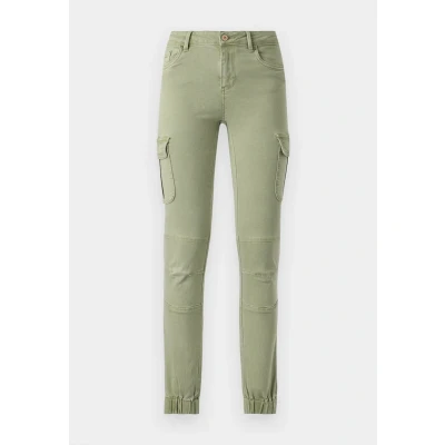 Image of ONLY Missouri Cargo trousers, Women&#039;s, Size: 42x30, Oil green