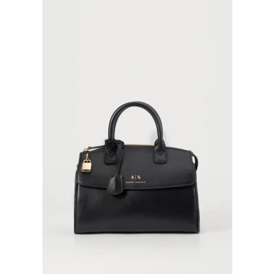 Image of Armani Exchange Handbag, Women&#039;s, Size: One Size, Black