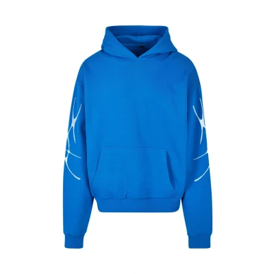 Image of Upscale by Mister Tee Collection Ultra Heavy Oversize HOO Hoodie, Men&#039;s, Size: XL, Cobaltblue