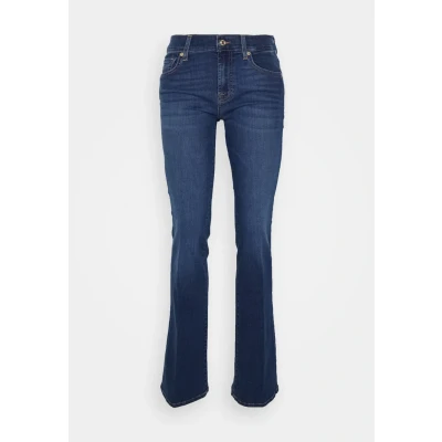 Image of 7 For All Mankind Women&#039;s Bootcut Bair Eco Jeans, Mid Blue, 30W / 30L