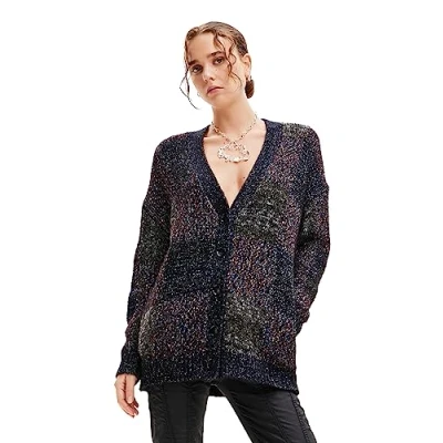 Image of Desigual Women&#039;s Sweater_Segura, Black, M