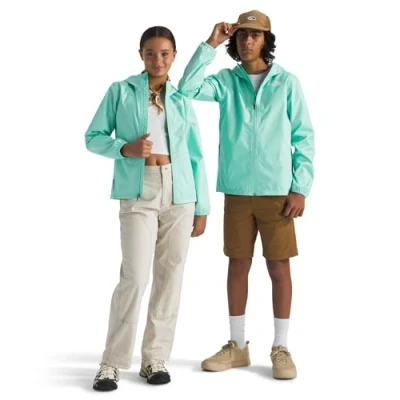 Image of The North Face Antora Waterproof jacket for kids, Size: 18m, Moonstone grey multi pi