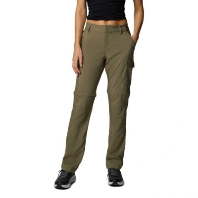 Image of Columbia Silver Ridge UTILITY Convertible PANT Outdoor trousers, Women&#039;s, Size: 6/R, Stone green