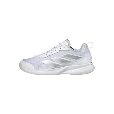 Image of adidas Performance Avaflash Clay court tennis shoes cloud white silver metallic pulse mint, Women&#039;s, Size: 3.5 Textile/synthetics