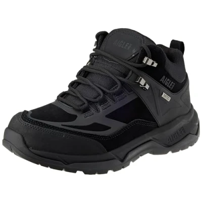 Image of Aigle Men&#039;s Palka Mtd Backpacking Boot, Black, 7.5 UK