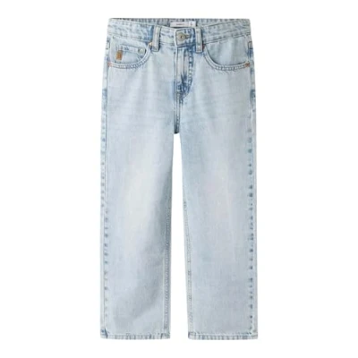 Image of NAME IT Boy Jeans Straight Fit, Light blue (light denim), 158