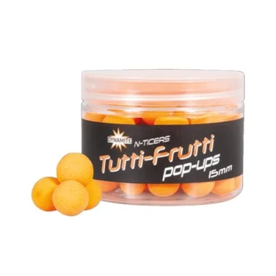 Image of Dynamite Baits N Ticers Tutti Frutti Pop ups 15mm