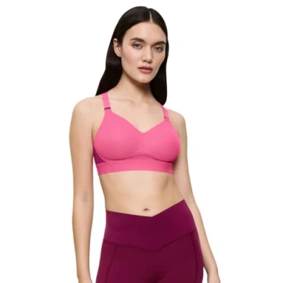 Image of Triaction Hybrid Lite P Sports Bra, Glam Pink, 90C