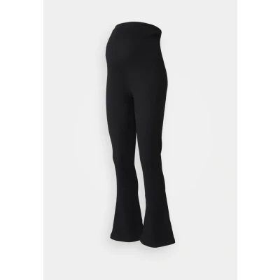 Image of Vero Moda Maternity Vmmlavender Flared Trousers, Women&#039;s, Size: XS, Black