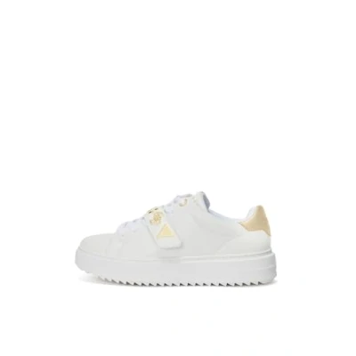 Image of Guess Drift Trainers, Women&#039;s, Size: 2, White shoes