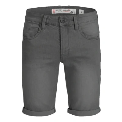 Image of Indicode Jeans CUBA Caden Denim shorts, Men&#039;s, Size: Small, Dark grey