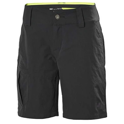 Image of Helly Hansen Womens Quick Dry Cargo Shorts, 31, Ebony
