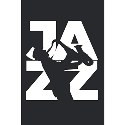 Image of Notizbuch: Saxophon Notebook A5 liniert I Geschenk für Saxophonisten Spieler Jazz Musiker Tagebuch und Journal Instrument Notizheft