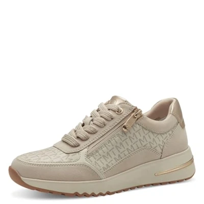 Image of Marco Tozzi Trainers, Women&#039;s, Size: 5, Cream comb Textile/synthetics
