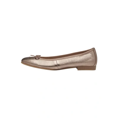 Image of Tamaris Ballerina Women&#039;s Elegant, Metallic copper, 4 UK