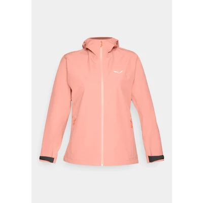 Image of Salewa PUEZ Jacket Hardshell jacket, Women&#039;s, Size: 6, Desert pink