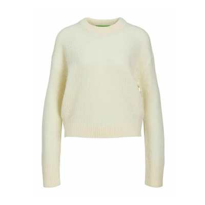 Image of JJXX Jxember LS Fluffy CREW NECK NOOS Jumper, Women&#039;s, Size: Small, Vanilla ice