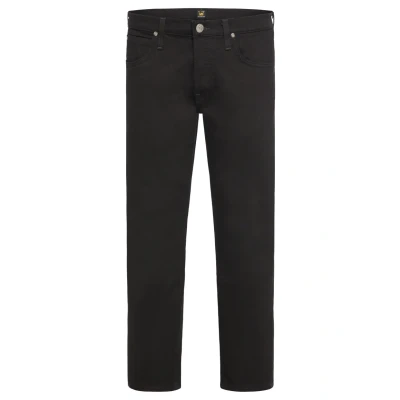 Image of Lee Straight leg jeans, Men&#039;s, Size: 30x32, Clean black