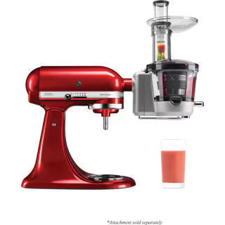 Image of KitchenAid Slow Juicer For Mixer 5ksm1ja Silver