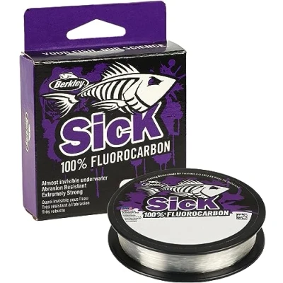Image of Berkley Sick Fluorocarbon Leader Clear 50m 0,32mm (8,0kg/17lbs)