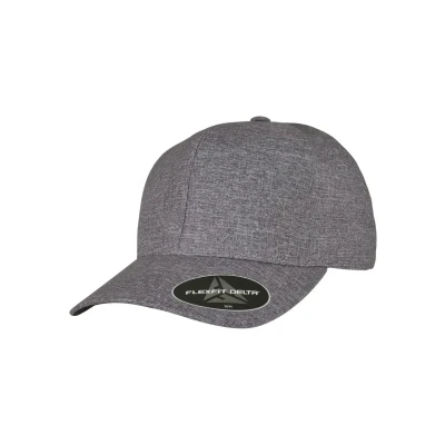 Image of Flexfit Delta Carbon Cap, Men&#039;s, Size: S/M, Grey