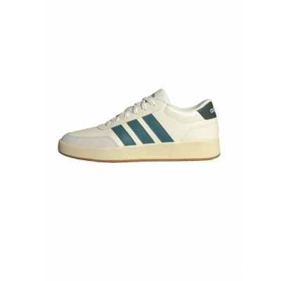 Image of adidas Men&#039;s Breaknet 3.0 Shoes White 10, Off Preloved Teal Legend Ivy, 10 UK