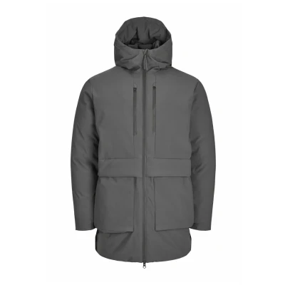Image of JACK &amp; JONES Male Parka Parka, Pavement, S