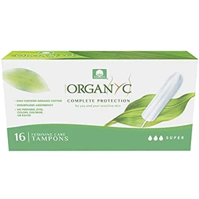 Image of Organyc Digital Tampons Super 16 units