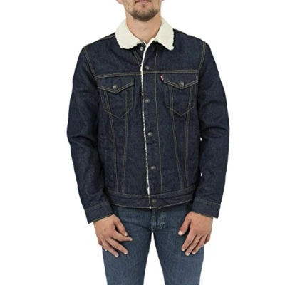 Image of Levi&#039;s TYPE Trucker Denim jacket, Men&#039;s, Size: XXL, Rockridge