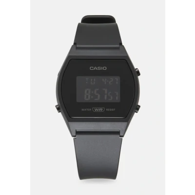 Image of Casio Collection Armbanduhr LW 204 4AEF Damen Uhr Spritzfest Digital Mit Kunststoffband Rose, Black, 35 mm, stripes