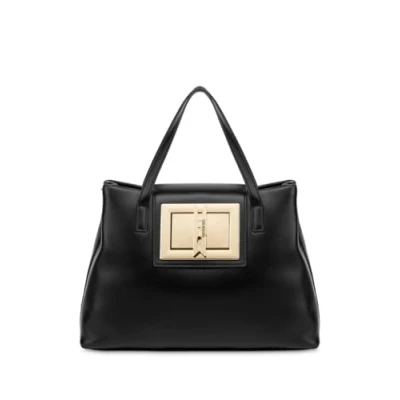 Image of Love Moschino Clothespin Handbag, Women&#039;s, Size: One Size, Nero
