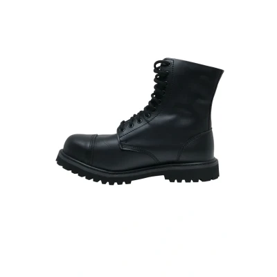 Image of Brandit Unisex Laceup ankle boots, Size: 8, Black Synthetics