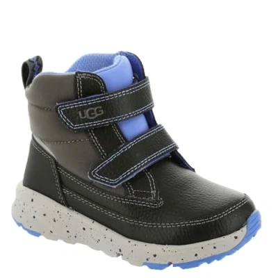 Image of UGG Dannie Weather Unisex Winter boots for kids, Size: 7K, Big sky/black Leather and textile