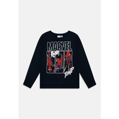 Image of Name it Nmmjessie Spiderman Sweatshirt for kids, Size: 9 12m, Dark sapphire