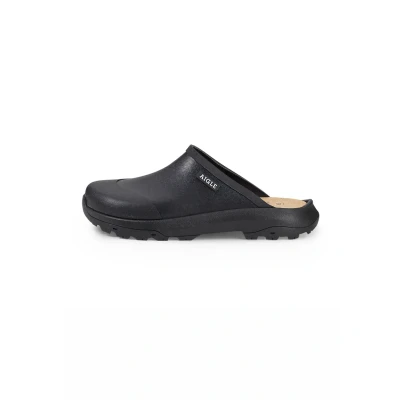 Image of Aigle Men&#039;s Corlay M Clog, Black, 5 UK