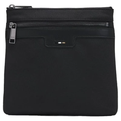 Image of BOSS RAY N Envelope Across body bag, Men&#039;s, Size: One Size, Black