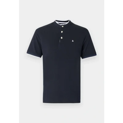 Image of Jack &amp; Jones Jjepaulos MAO Polo shirt, Men&#039;s, Size: XS, Dunkelblau
