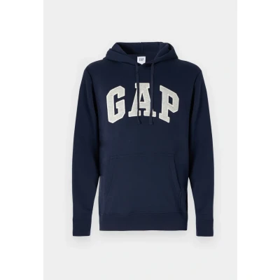 Image of GAP Heritage LOGO Sweatshirt, Men&#039;s, Size: Large, Tapestry navy