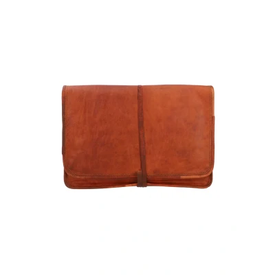 Image of Gusti Christofer Men&#039;s Leather Computer Bag
