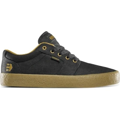 Image of Etnies Barge Trainers, Men&#039;s, Size: 10, Black Textile