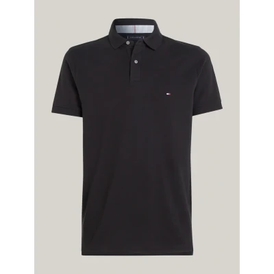 Image of Tommy Hilfiger Regular Polo shirt, Men&#039;s, Size: 3XL, Black
