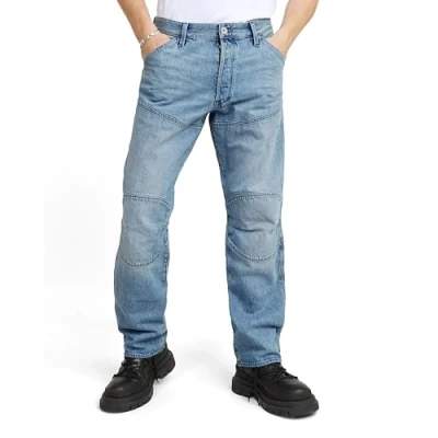 Image of G STAR Regular Elwood Unisex Relaxed fit jeans, Size: 29x30, Faded brilliant blue