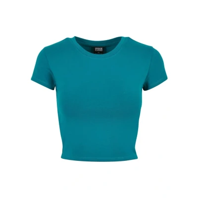 Image of Urban Classics Basic Tshirt, Women&#039;s, Size: XS, Watergreen