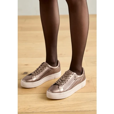 Image of Tamaris Trainers taupe, Women&#039;s, Size: 4, Taupe High quality imitation leather