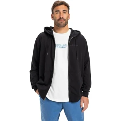 Image of Quiksilver Men&#039;s Salt Water Zip Hoodie Sweatshirt (pack of 1)